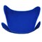 The Hamptons Collection 35" Royal Blue Heavy-Duty Outdoor Replacement Cover for Butterfly Chair
